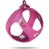 Merkloos Solidchoice – Atmungsaktives Hundegeschirr mit Klickverschluss in Fuchsia