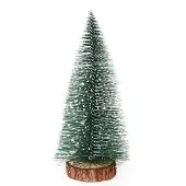 Sonstiges Künstlicher Weihnachtsbaum Mini 2er Set 25cm Grün PVC/Holz