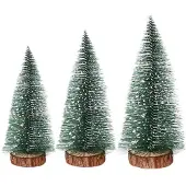 Sonstiges Künstliche Mini-Weihnachtsbäume 9 Stück Grün 15-25cm Tischdeko Basteln