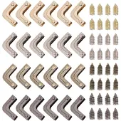 Merkloos Solidchoice – Set mit 24 dekorativen Eckverstärkungen für Handtaschen