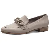 Jana Damen Slipper mit Blockabsatz Vegan