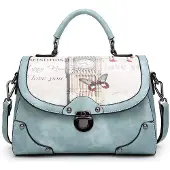 Merkloos Solidchoice – Damen Schultertasche aus Kunstleder mit kurzen Tragegriffen