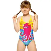 Turbo Octopuss Badeanzug Mit Dünnen Trägern