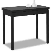 OEM Klapptisch Küchentisch, Graphit, 80x40 bis 80x80 cm