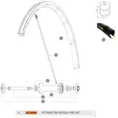 Mavic Ksyrium Pro Ust Vorderradfelge