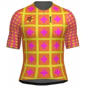 Santini Tdffaz Grand Départ Suisse Kurzarm-radtrikot