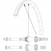 Mavic Crossmax Sl 21 29´´ Speichen