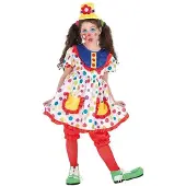 Creaciones Llopis Tina Clown Mädchenkostüm