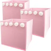 Wellhome Pompoms Aufbewahrungsbox 3 Einheiten