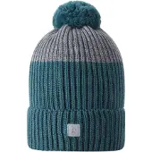 Reima Kinder Wollmütze Pilke Dark Teal