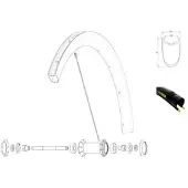 Mavic Cosmic Pro Carbon Ust Tdf Front Felge