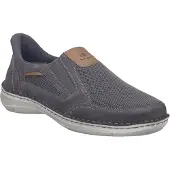 Josef seibel NEW ANVERS 25 Herrenschuhe - bequeme Slipper - Halbschuhe grau
