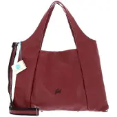 Gabs Leder Schultertasche Umhängetasche Zeynep Shoulder Bag Cardinale rot