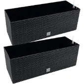 Wellhome Rectangular Blumenkasten 2 Einheiten