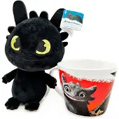 Dreamworks Ohnezahn Drachenzähmen Leicht Gemacht Tasse Und Teddy 18 Cm