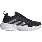 Adidas Court Team Bounce 2.0 Core Black Silver Metallic Cloud White (Women's) - EU 37 1/3