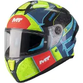 Mt Helmets Targo S Replica Hakim Danish 2026 Integralhelm