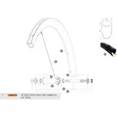 Mavic Cosmic Pro Carbon Sl Ust 20 Front Felge
