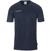 Uhlsport Trainingsshirt "Trainings-T-Shirt Division 28 Kids", Kinder, Gr. 140, blau (marine), Obermaterial: 100% Polyester Pol. recyc.., Shirts Trainingsshirt