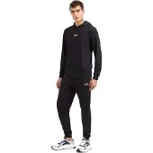 Emporio Armani Train Core ID M T-suit Hoodie RN CH Coft CC - Train Core ID M T-suit Hoodie RN CH Coft CC black (0208) XXS