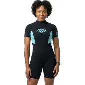West Enforcer 2/2 Mm Damen-kurzarm-shorty Mit Rückenreißverschluss