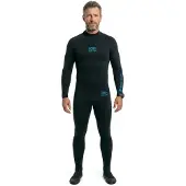 Ocean & Earth Surf School 5 Mm Langarm-neoprenanzug Mit Reißverschluss Am Rücken
