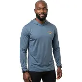 Salty Crew Overnight Hood Sunshirt Langarm-rash Guard