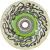 Santa Cruz Light Ups W/green Led And Bearings Og Slime Skateboard-räder