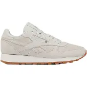Reebok Sneaker CLASSIC "CLASSIC LEATHER", Damen, Gr. 40, beige (softgrau, chalk, gum), Leder, Schuhe Sneaker