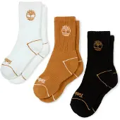 Timberland Kids 3 Pack Bowden Crew With Tree Logo wheat M