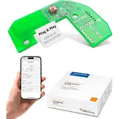Hekatron Funkmodul Basis X für Genius Plus X Rauchmelder, Germany, für den Anschluss von bis zu 30 Rauchwarnmeldern, mehrsprachig