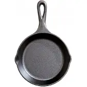 Lodge H3SK MINI Frypan Ronde 16.5 CM Bratpfanne, 17 cm max. Durchmesser, Gusseisen/Gussaluminium, Induktionsherd-geeignet