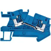 Siemens 8WH6001-0AG01 Klemme, iPo-Steckanschluss, Installationsklemme, Durchgangsklemme, 4 mm2, blau 8WH60010AG01 - 50 Stück