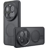 Techsuit – PureFrost MagSafe Hülle für Xiaomi 15 Ultra – mattes Schwarz