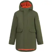 Regatta - "Farbank II" Isolier-Jacke für Kinder, Wasserfest RG13671 (110) (Dunkel-Khaki/Rooibos Tee)