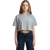 G-Star Girls Boxy Cropped T-Shirt - Hellblau - mädchen - 10
