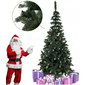 Inna Künstlicher Weihnachtsbaum Diamond Pine 250 cm, beschneit, Metallständer