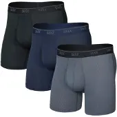 Saxx Quest Quick-dry Mesh Boxershorts 3 Einheiten