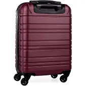 Markenlos Hartschalen Handgepäck Koffer 55 cm, 38,9 l Volumen, 4 360-Grad-Rollen