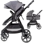 Interbaby Kinderwagen Versa 2-in-1 - Grau