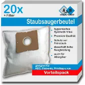 Dripio 20 Staubsaugerbeutel für SWIRL Y05/Y93/Y101/Y201 u.a.