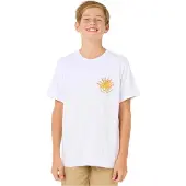 Rip Curl RipCurl Dazed Tee - BOY white (1000) 8