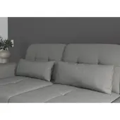 Sit&More Sofakissen SIT & MORE "Baviene", silber, B:65cm H:25cm T:11cm, Polsterauflagen, Sofakissen, Set, bestehend aus 2 Nierenkissen