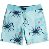 Billabong Boardshorts "Sundays Pro", Kinder, Gr. 24, Normalgrößen, blau (coastal), Obermaterial:90% Polyester, 10% Elasthan., Hosen Boardshorts