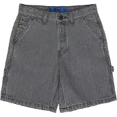 Dc-shoes 3/4-Jeans "Carpenter Baggy", Kinder, Gr. 16(165-172cm), Normalgrößen, grau (medium grau), Obermaterial: 75% Baumwolle, 25% Baumwolle., Jeans 3/4-Jeans