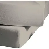 Fleuresse Spannbettlaken "Comfort", grau, B:180cm, Jersey-Elasthan, Obermaterial: 96% Baumwolle, 4% Elasthan, Bettlaken, Spannbettlaken, langlebig & bügelfrei,Perfekte Passform durch POWER-STRETCH