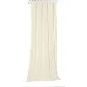 Wirth Vorhang "Newbury", beige (creme), B:130cm H:365cm, Baumwolle, Polyester, Gardinen, Vorhang, nach Maß