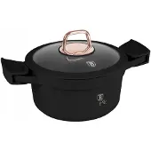 Berlinger Haus TITAN-TOPF 20 cm BH-1456 SCHWARZE ROSE