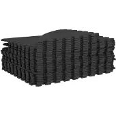 vidaXL Pool Bodenschutzmatte 25 stk. Ø 292 cm Rund EVA-Schaum Schwarz
