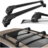 TURTLE Air2 Air-2 Dachträger mit niedriger Basis, schwarz, 90/90